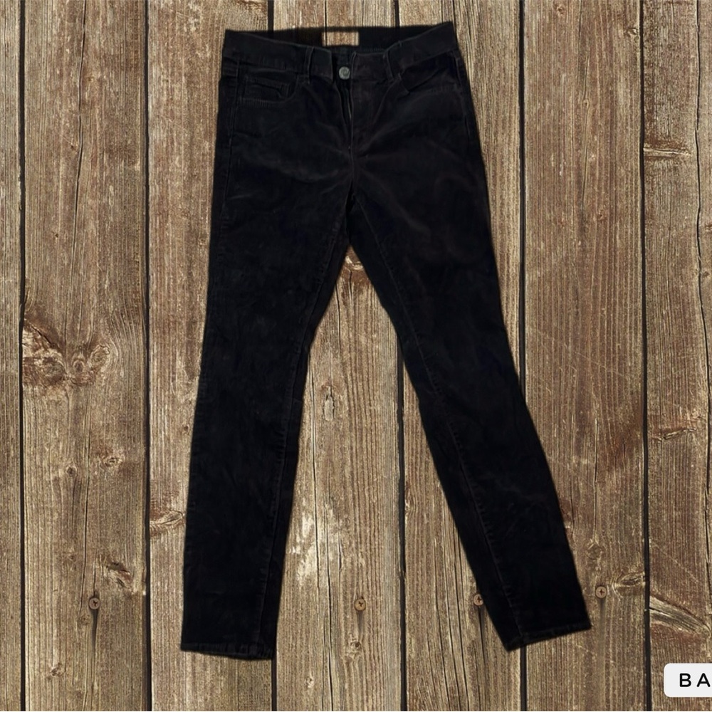 Ann taylor loft size 2 Modern skinny charcoal gray Cords